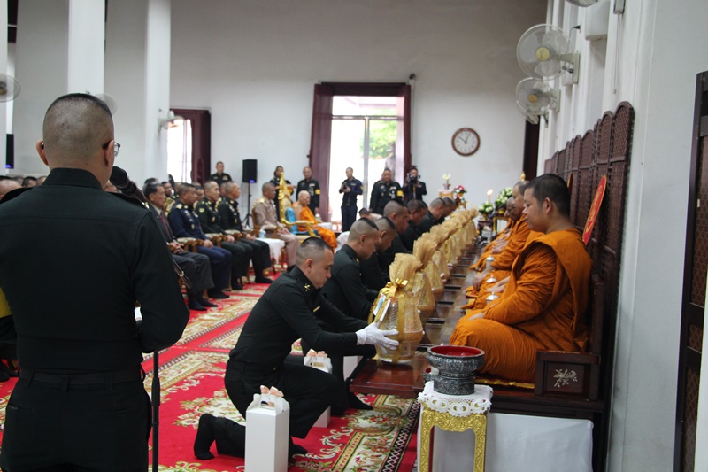 พิธีสงฆ์ เนื่องในโอกาสครบรอบ 71 ปี การสถาปนากรมการพลังงานทหาร