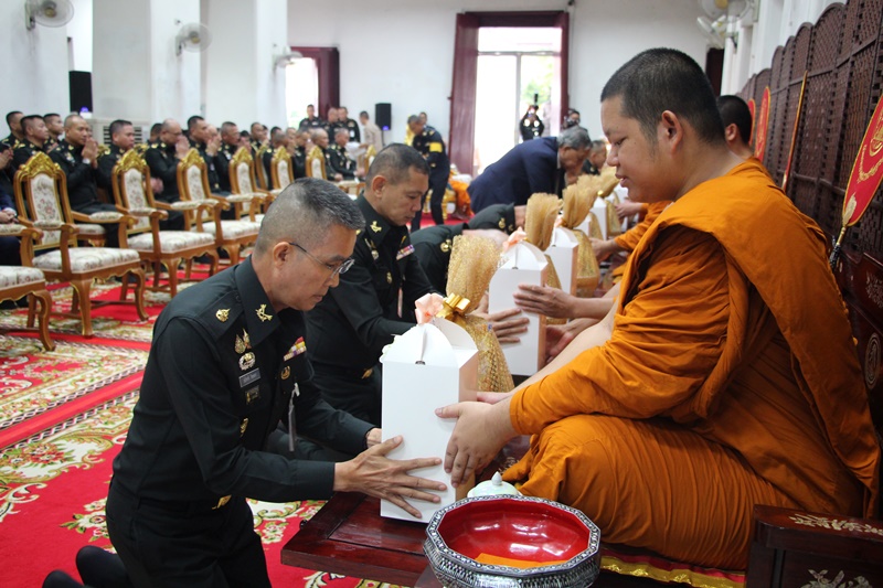 พิธีสงฆ์ เนื่องในโอกาสครบรอบ 71 ปี การสถาปนากรมการพลังงานทหาร