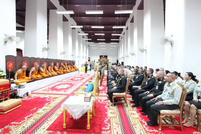 พิธีสงฆ์ เนื่องในโอกาสครบรอบ 71 ปี การสถาปนากรมการพลังงานทหาร