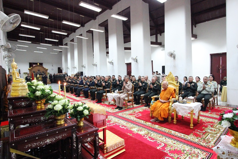 พิธีสงฆ์ เนื่องในโอกาสครบรอบ 71 ปี การสถาปนากรมการพลังงานทหาร