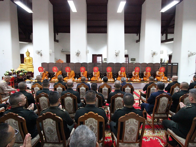 พิธีสงฆ์ เนื่องในโอกาสครบรอบ 71 ปี การสถาปนากรมการพลังงานทหาร