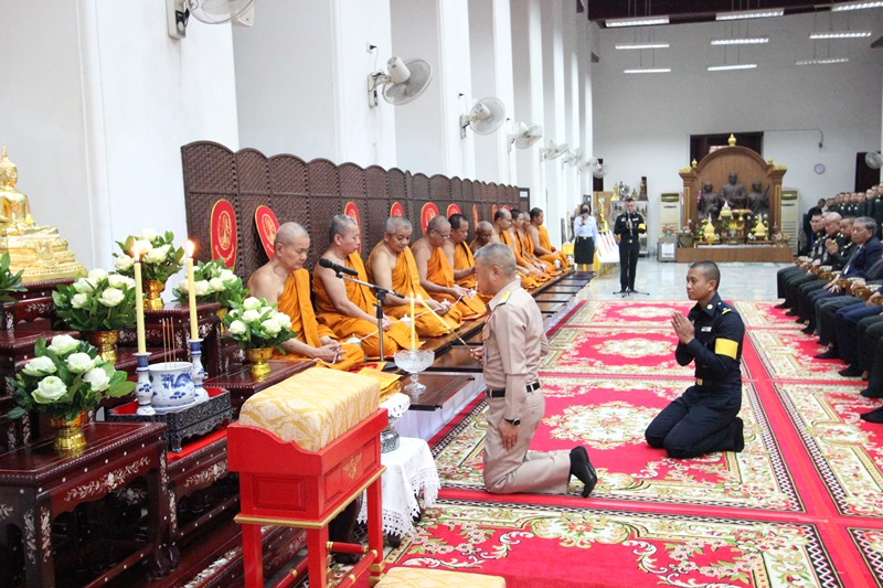พิธีสงฆ์ เนื่องในโอกาสครบรอบ 71 ปี การสถาปนากรมการพลังงานทหาร