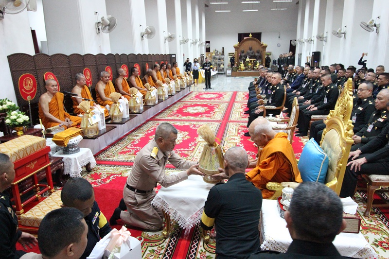 พิธีสงฆ์ เนื่องในโอกาสครบรอบ 71 ปี การสถาปนากรมการพลังงานทหาร