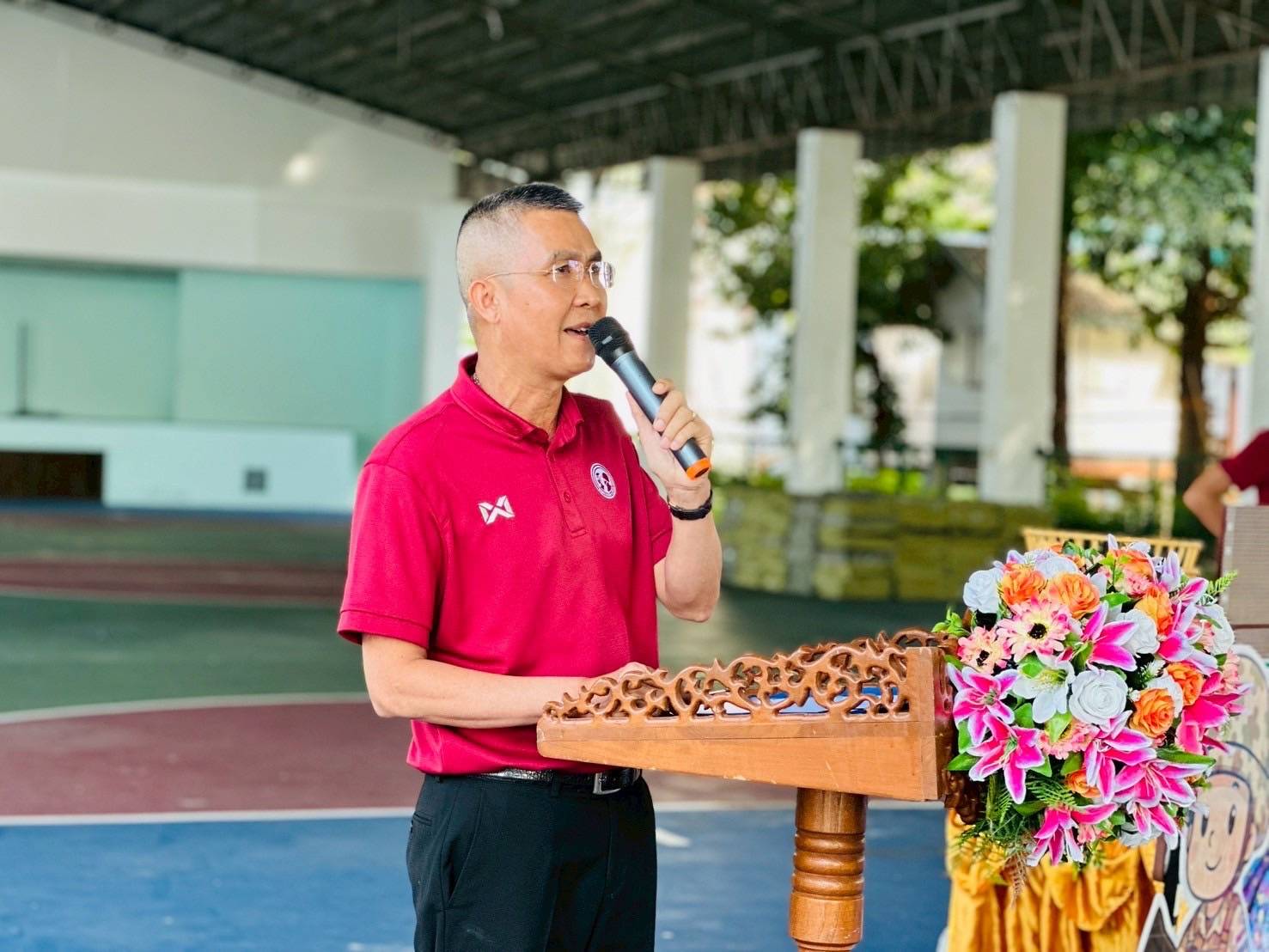 กรมการพลังงานทหาร สานสัมพันธ์ชุมชน มอบอุปกรณ์กีฬาแก่โรงเรียนบ้านพยูน จ.ระยอง