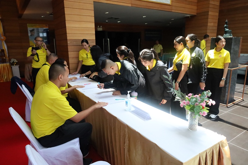 กรมการพลังงานทหาร "เสริมสร้างอุดมการณ์ รักชาติ รักสถาบัน"