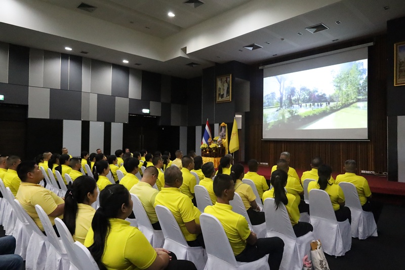 กรมการพลังงานทหาร "เสริมสร้างอุดมการณ์ รักชาติ รักสถาบัน"
