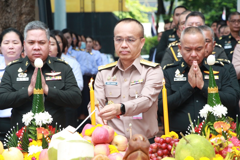 พิธีบวงสรวง ครบรอบ 72 ปี วันสถาปนา กรมการพลังงานทหาร