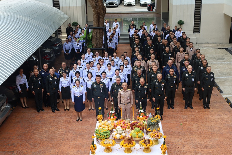 พิธีบวงสรวง ครบรอบ 72 ปี วันสถาปนา กรมการพลังงานทหาร