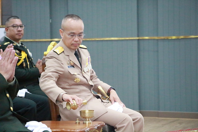 กรมการพลังงานทหาร จัดพิธีสดุดีกำลังพลผู้เสียชีวิตจากสถานการณ์กรณีพิพาทชายแดนไทย-กัมพูชา