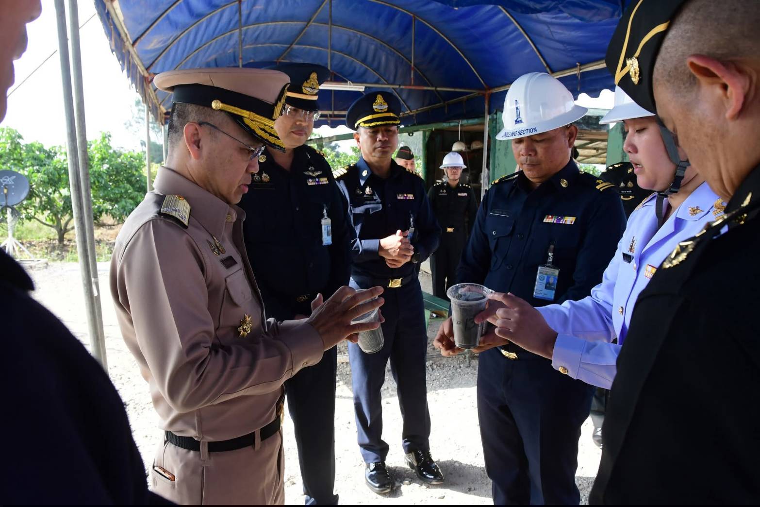 เจ้ากรมการพลังงานทหาร ตรวจเยี่ยมศูนย์พัฒนาปิโตรเลียมภาคเหนือ