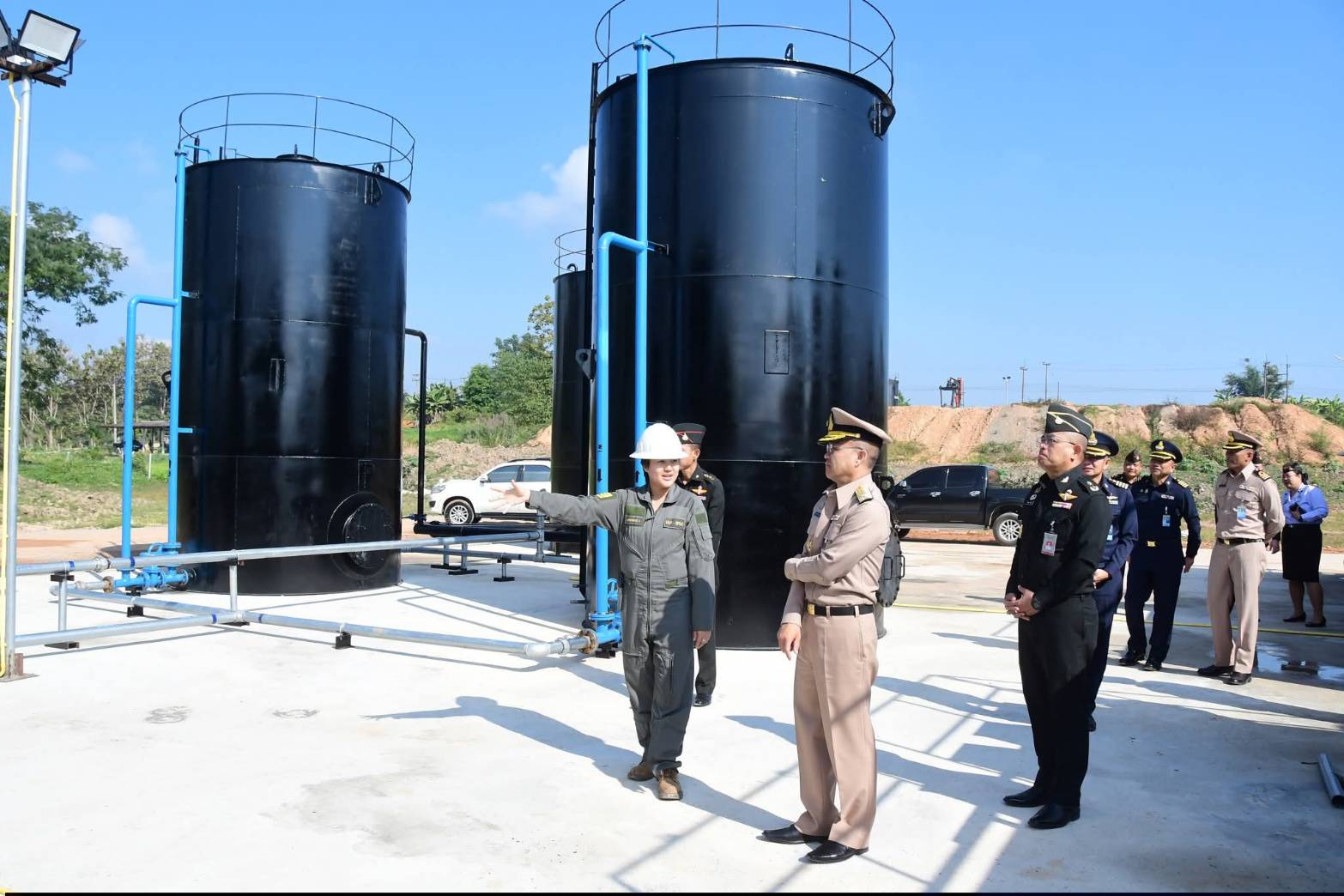 เจ้ากรมการพลังงานทหาร ตรวจเยี่ยมศูนย์พัฒนาปิโตรเลียมภาคเหนือ
