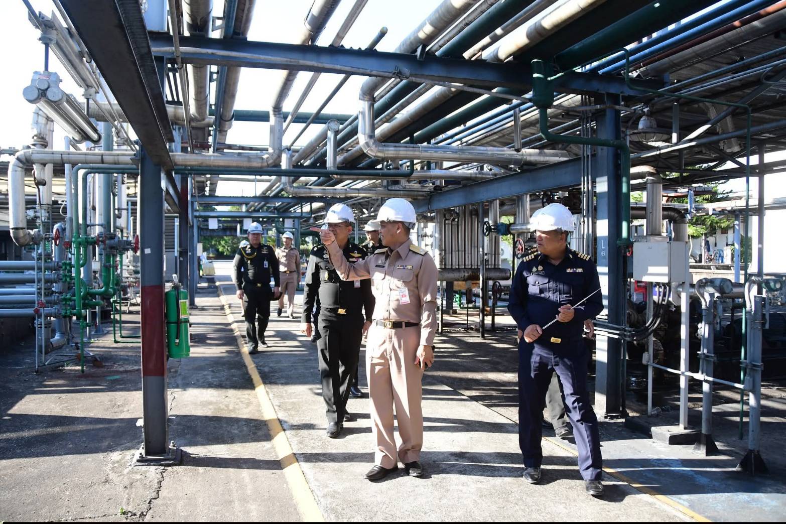 เจ้ากรมการพลังงานทหาร ตรวจเยี่ยมศูนย์พัฒนาปิโตรเลียมภาคเหนือ
