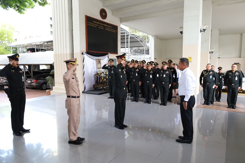 รัฐมนตรีช่วยว่าการกระทรวงกลาโหม ตรวจเยี่ยม กรมการพลังงานทหาร
