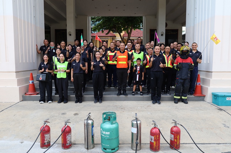 กรมการพลังงานทหาร จัดการฝึกอบรมทฤษฎีและซักซ้อมดับเพลิง บก.พท. ประจำปีงบประมาณ พ.ศ. 2569