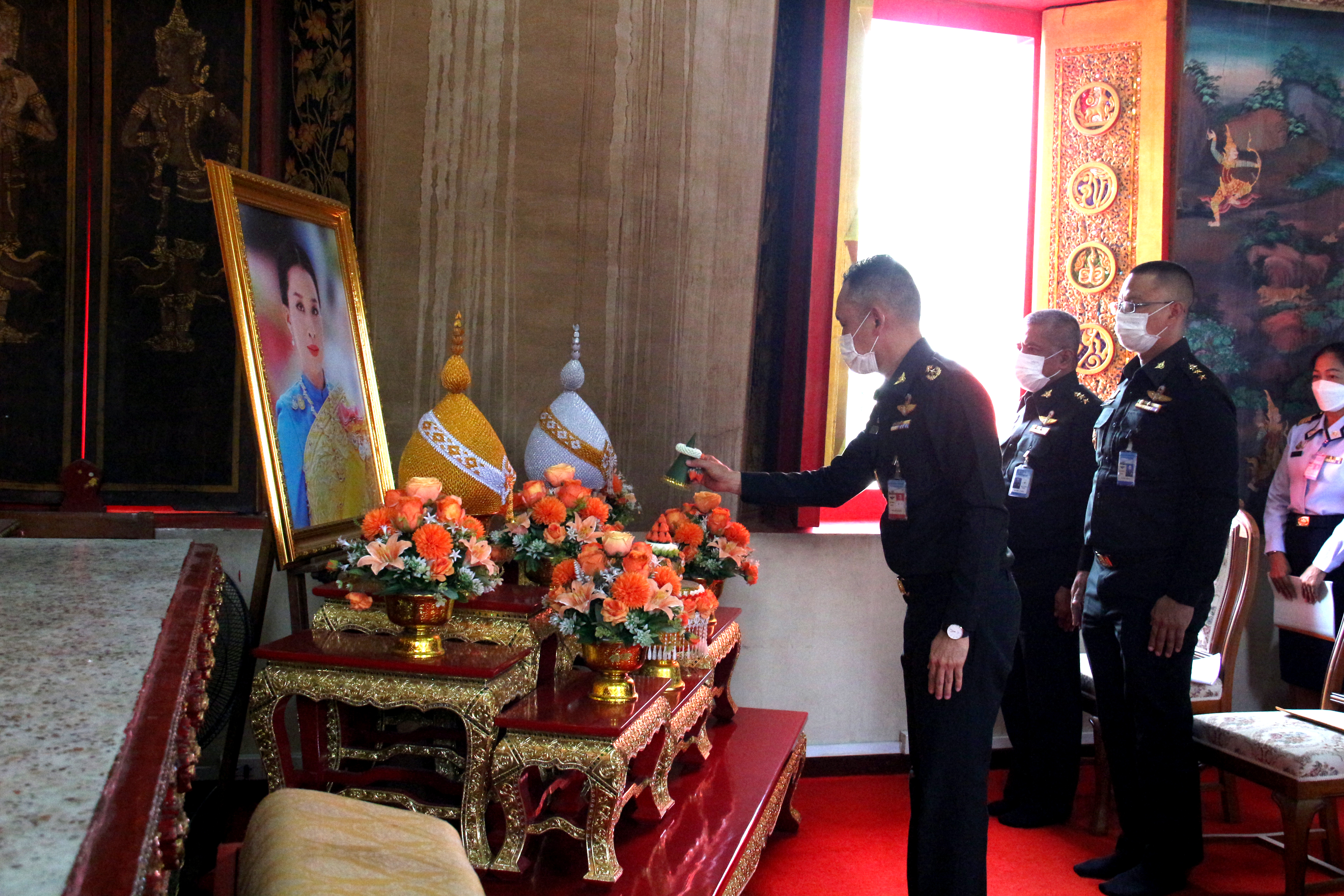 กรมการพลังงานทหาร ร่วมพิธีเจริญพระพุทธมนต์ ถวายพระพรชัยมงคลแด่ สมเด็จพระเจ้าลูกเธอเจ้าฟ้าพัชรกิติยาภา นเรนทิราเทพยวดี กรมหลวงราชสาริณีสิริพัชร มหาวัชรราชธิดา