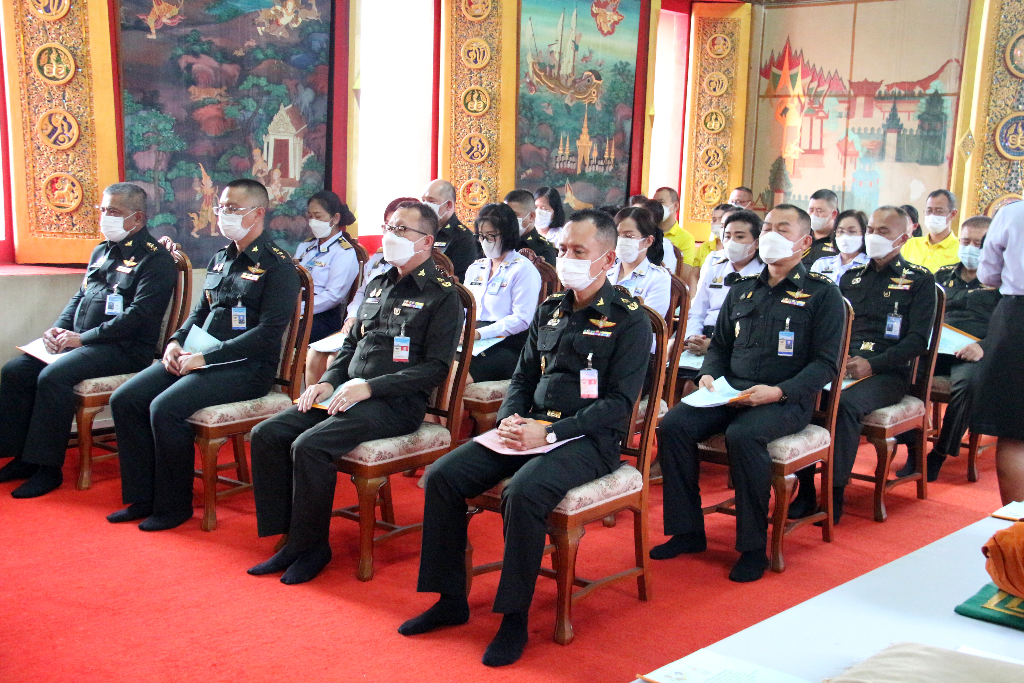กรมการพลังงานทหาร ร่วมพิธีเจริญพระพุทธมนต์ ถวายพระพรชัยมงคลแด่ สมเด็จพระเจ้าลูกเธอเจ้าฟ้าพัชรกิติยาภา นเรนทิราเทพยวดี กรมหลวงราชสาริณีสิริพัชร มหาวัชรราชธิดา