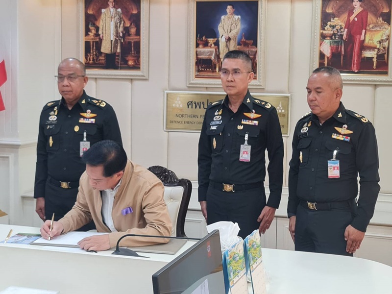 รองนายกรัฐมนตรีและรัฐมนตรีว่าการกระทรวงพลังงาน เยี่ยมชมการดำเนินงานของ ศพปน.พท.