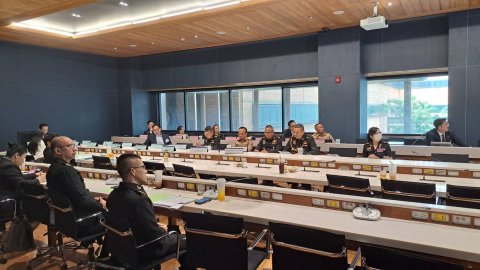 การประชุมร่วมกับคณะอนุกรรมาธิการพิจารณาศึกษาการดำเนินกิจการด้านพลังงานของกองทัพ