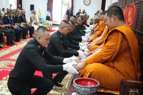 พิธีสงฆ์ เนื่องในโอกาสครบรอบ 71 ปี การสถาปนากรมการพลังงานทหาร