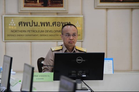 เจ้ากรมการพลังงานทหาร ตรวจเยี่ยมศูนย์พัฒนาปิโตรเลียมภาคเหนือ
